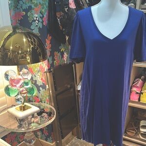 Cobalt blue tshirt dress from Nation LTD